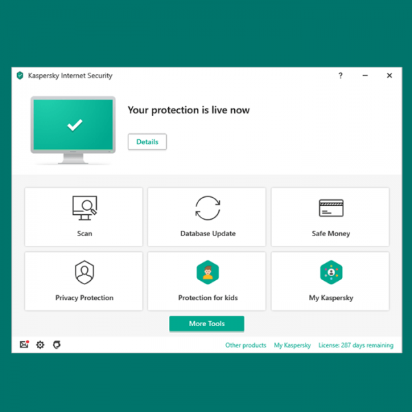 kaspersky internet security android key