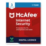 McAfee Internet Security 3 Devices 1 Year Activation