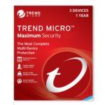 [Key] Trend Micro Maximum Security 3 Device 1 Year Activation