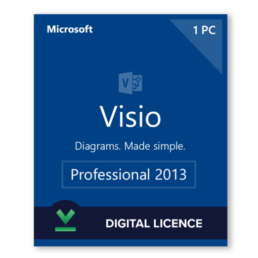 Visio 2013 Professional Activates 1 PCs Online - Image 2