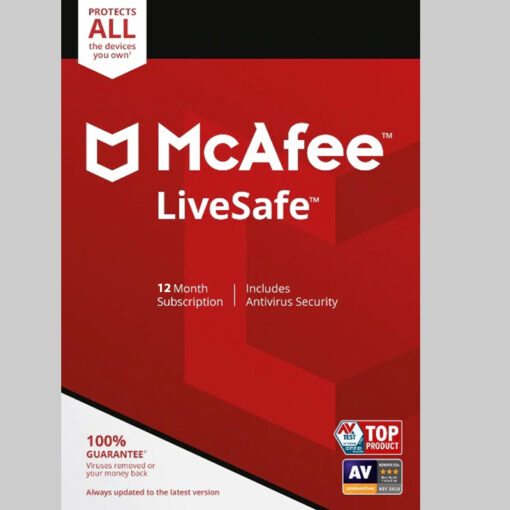 McAfee Livesafe 10 Devices 1 Year Activation - Image 2