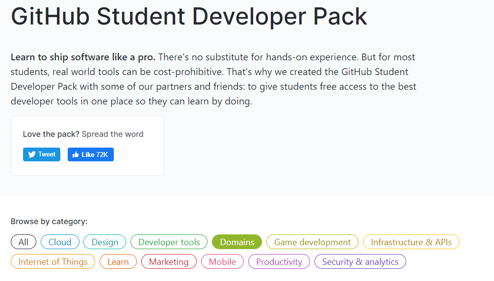 download jetbrains github student developer pack