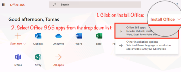 how to remove office 365 apps from windows 10