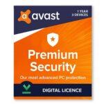 Avast Internet Security (3 User | 1 Year) Activation