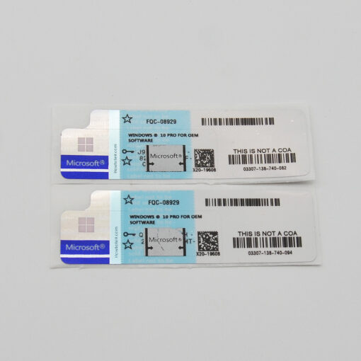 [OEM] Microsoft Windows 10 Pro Key COA License Sticker - Image 3