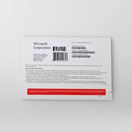 Windows 10 Pro 1 PC Activation OEM DVD Full Package English Language - Image 6