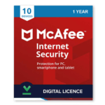 McAfee Internet Security 10 Devices 1 Year Activation