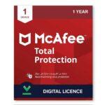 McAfee Total Protection 1 Devices 1 Year Activation