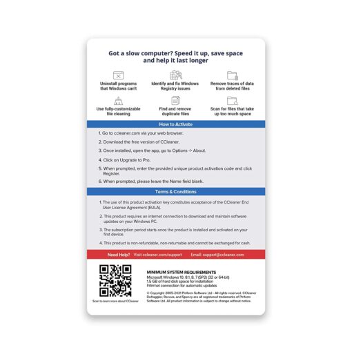 CCleaner Professional (1 PC | 1 Year) Activation - Image 2