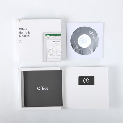 Microsoft Office 2019 Home and Business 1 PC Activation DVD Retail Pack - Image 2