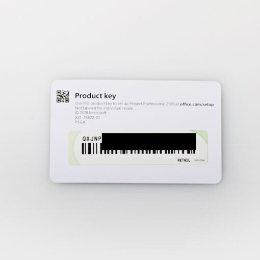 Microsoft Project Professional 2019 1PC Activation + Retail Keycard - Image 3