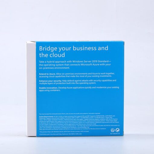Micorsoft Windows Server 2019 Standard DVD Retail Pack + 5 User CAL - Image 3