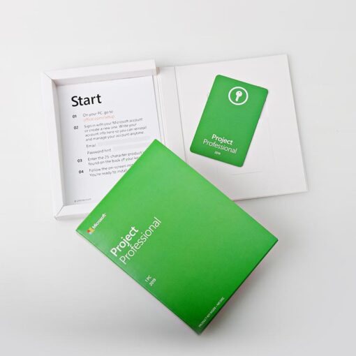 Microsoft Project Professional 2019 1PC Activation + Retail Keycard - Image 5
