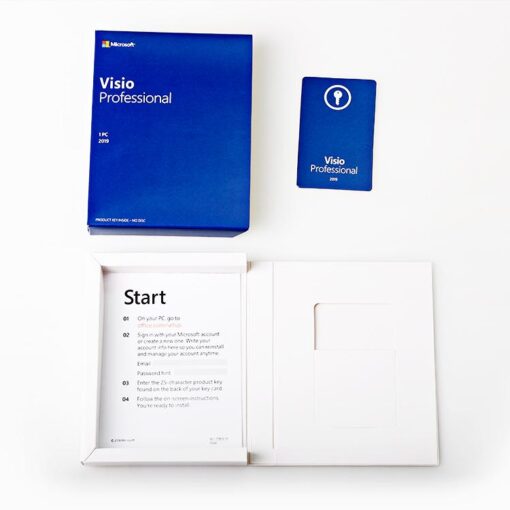 Microsoft Visio Professional 2019 1PC Activation + Retail Keycard - Image 4