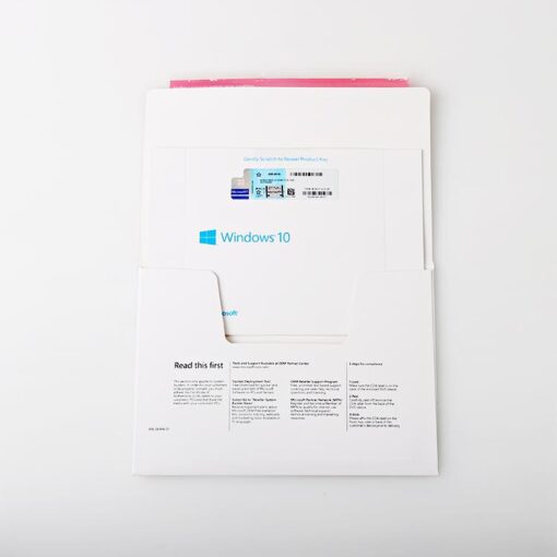 Windows 10 Home 1 PC Activation OEM DVD Full Package English Language - Image 3