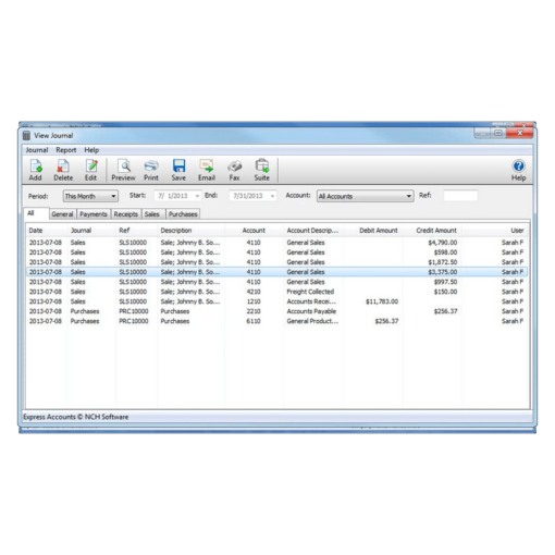 Express Accounts Accounting Software for Bookkeeping, Cashflow and Reporting - Image 3