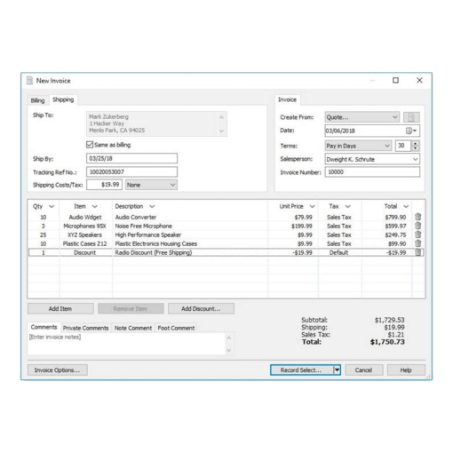 Express Invoice Software for Managing Invoices and Payments - Image 3