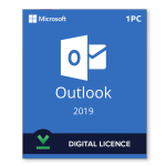 Microsoft Outlook 2019 1PC Online Activation (Windows 10 & 11 PC)