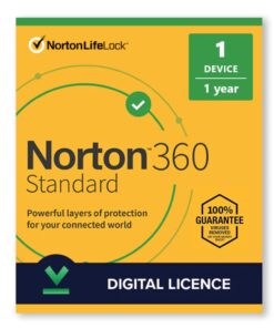 Norton 360 Standard | 1 User 1 Year Activation