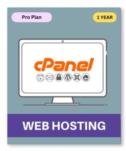 Cpenel Web Hosting | Pro Plan | 1 Year