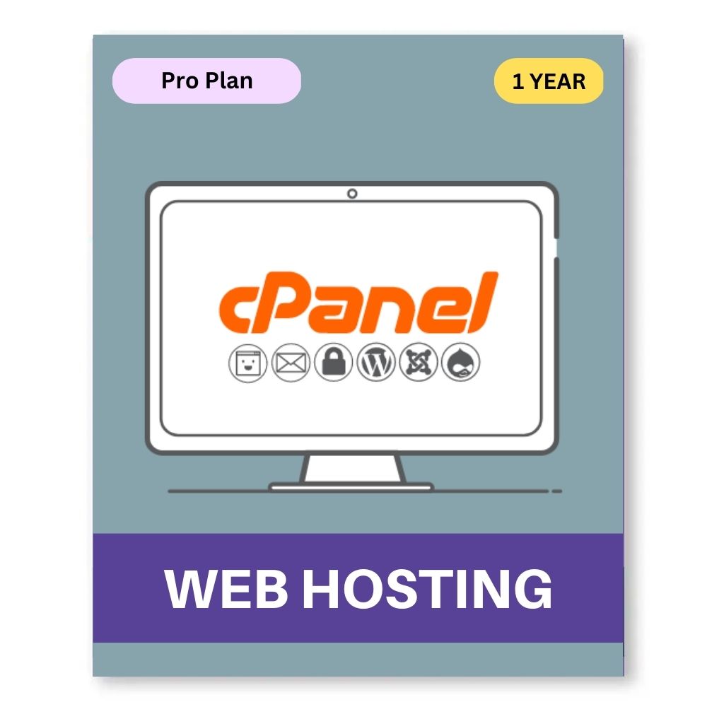 hostingpro Cpenel Web Hosting | Pro Plan | 1 Year - Image 1