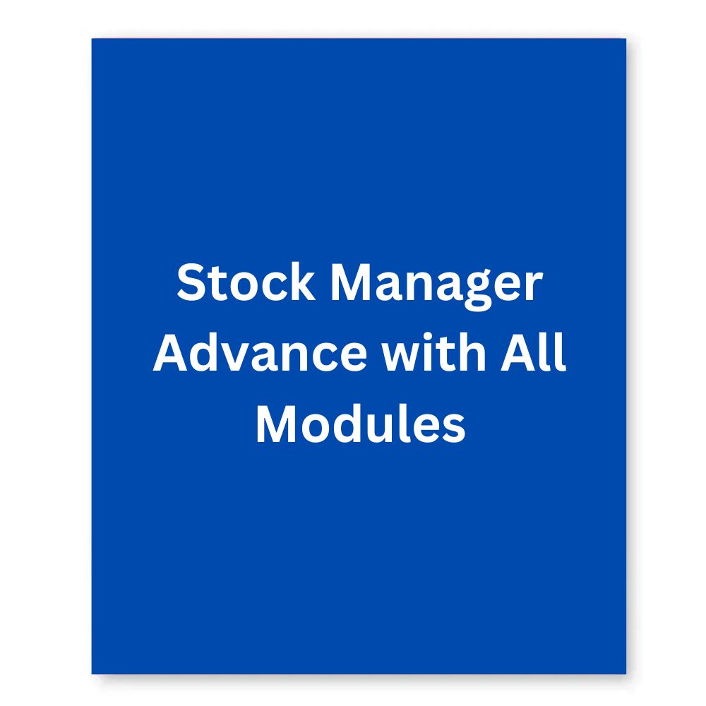 Stock Manager Advance with All Modules Stock Manager Advance with All Modules - Image 1