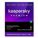 Kaspersky | Premium - Total Security (Ultimate Security) | 3 Users | 3 Years