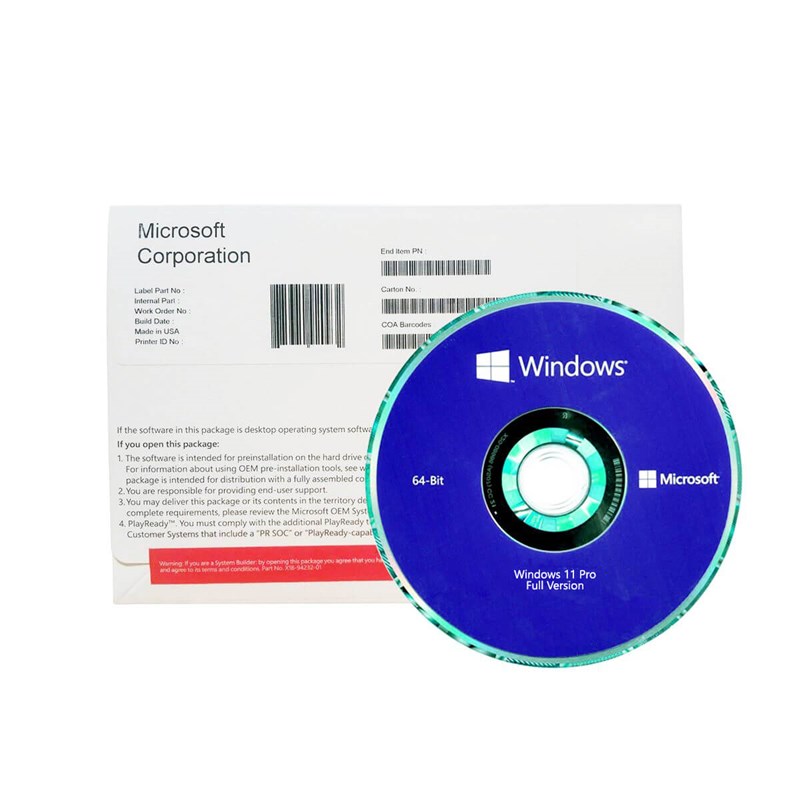 Microsoft Windows 11 Pro Volume licence incl. DVD