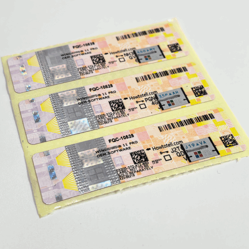 [OEM] Microsoft Windows 11 Pro Key COA License Sticker - Image 5