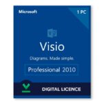 Visio 2010 Professional Activates 1 PCs Online