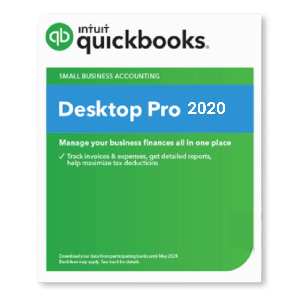 qb2020uk Intuit QuickBooks Desktop Pro 2020 Lifetime For Windows (UK Version) - Image 1