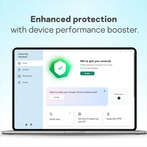 Kaspersky Standard 3 Device 1 Year Activation (VPN-Global) - Image 3