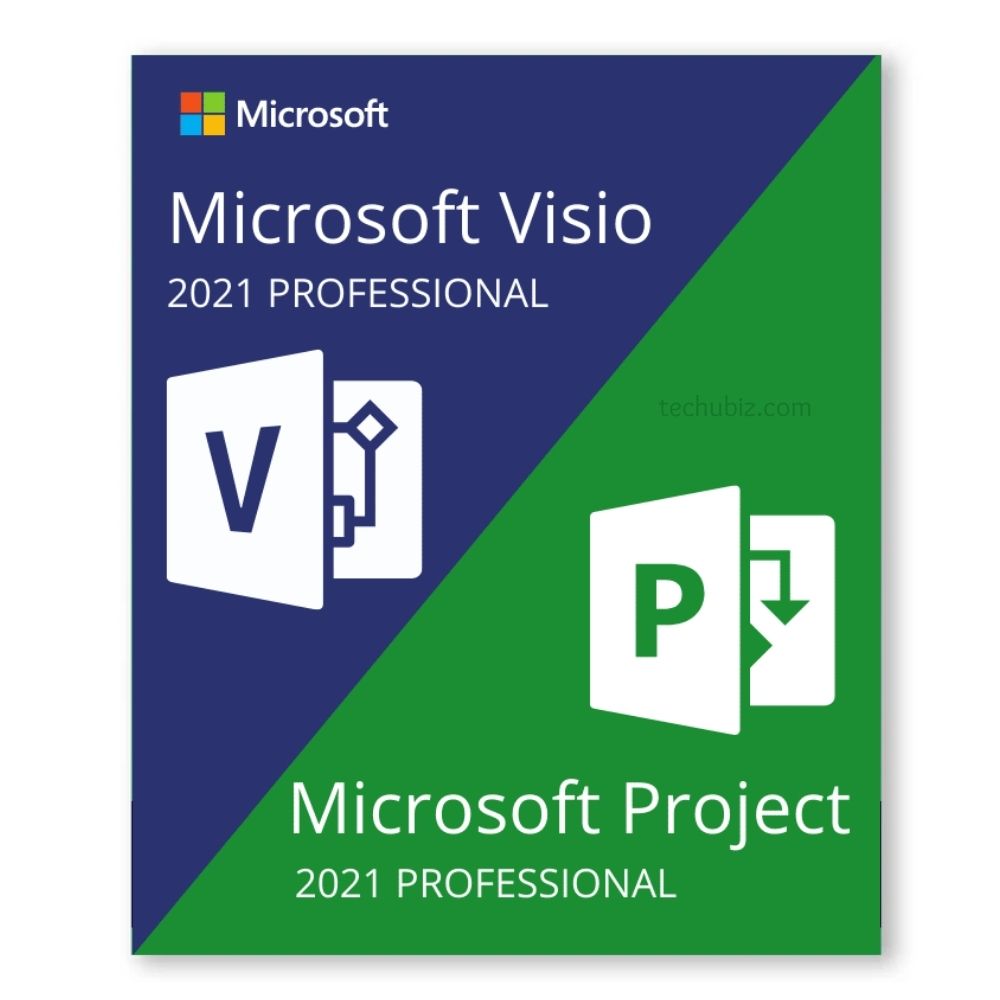 visio+project Project Professional + Visio Professional 2021 Activation key – Bundle - Image 1