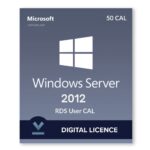 Windows Server 2012 RDS 50 User CALs Activation