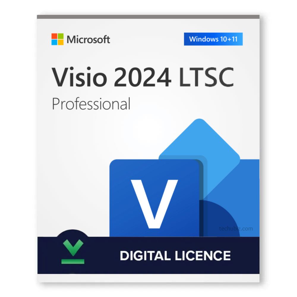 visio2024ltsc Microsoft Visio 2024 Professional LTSC Activation 1PC - Onetime - Image 1